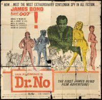 5h001 DR. NO 6sh '62 Sean Connery is the most extraordinary gentleman spy James Bond 007!