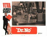 5h024 DR. NO LC #7 R70 James Bond, bad guys in hazmat suits working in radiation zone!