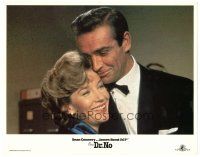 5h036 DR. NO LC R84 great smiling portrait of Sean Connery as James Bond with Lois Maxwell!
