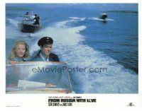 5h070 FROM RUSSIA WITH LOVE LC R84 Sean Connery with sexy Daniela Bianchi in boat chase!