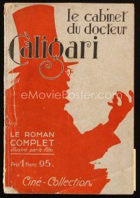 5m191 CABINET OF DR CALIGARI French softcover book '22 Conrad Veidt, lots of movie pics & info!