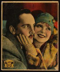 5m048 WILD PARTY jumbo LC '29 romantic close up of sexy Clara Bow & super young Fredric March!