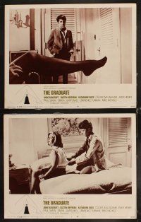 5m413 GRADUATE 8 pre-Awards Embassy LCs '68 Dustin Hoffman, Anne Bancroft, Mike Nichols classic!