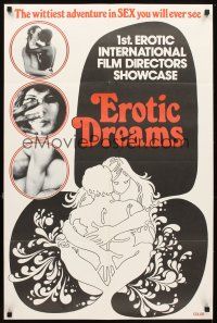 5p271 EROTIC DREAMS '74 wittiest adventure in sex you'll ever see!