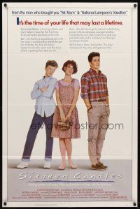 5p794 SIXTEEN CANDLES 1sh '84 Molly Ringwald, Anthony Michael Hall, directed by John Hughes!