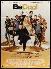 5r449 BE COOL French 1p '05 John Travolta, Uma Thurman, Vince Vaughn, The Rock, Harvey Keitel