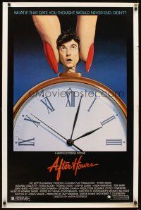 5w045 AFTER HOURS style B 1sh '85 Martin Scorsese, Rosanna Arquette, great art by Mattelson!