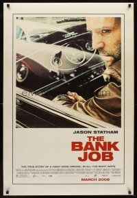 5w088 BANK JOB advance DS 1sh '08 Jason Statham in a story of a heist gone wrong!