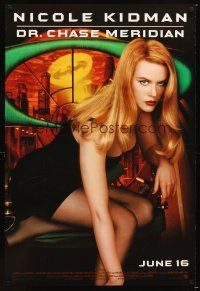 5w108 BATMAN FOREVER advance 1sh '95 sexy Nicole Kidman as Dr. Chase Meridian!