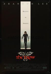 5w216 CROW 1sh '94 great full length image of Brandon Lee in his final movie!