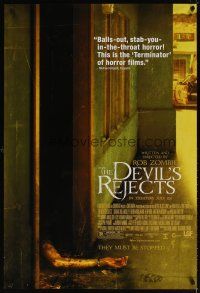 5w248 DEVIL'S REJECTS 1sh '05 Rob Zombie directed, they must be stopped!