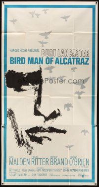 5s599 BIRDMAN OF ALCATRAZ 3sh '62 Burt Lancaster in John Frankenheimer's prison classic!