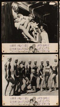 5t013 SOME LIKE IT HOT 4 Swiss LCs '59 sexy Marilyn Monroe, Tony Curtis & Jack Lemmon!