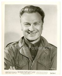 5x071 ATTACK 8x10 still '56 Robert Aldrich, portrait of WWII soldier/coward Eddie Albert!