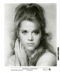5x083 BAREFOOT IN THE PARK 8x10 still '67 great close portrait of sexy Jane Fonda!
