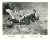5x102 BIRDS 8x10 still '63 Alfred Hitchcock, close up of young boy attacked on the beach!