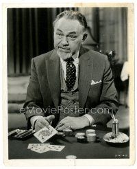 5x159 CINCINNATI KID 8x10 still '65 great close up of Edward G. Robinson gambling at poker!