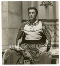 5x186 DAVID & BATHSHEBA 7.75x8.5 still '51 close up of Gregory Peck in great costume!