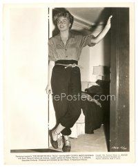 5x277 FOR WHOM THE BELL TOLLS candid 8x10 still '43 c/u of Ingrid Bergman by her dressing room!