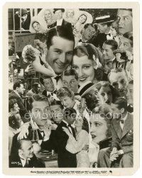 5x630 ONE HOUR WITH YOU 8x10 still '32 montage of Jeanette MacDonald, Tobin, Chevalier & more!