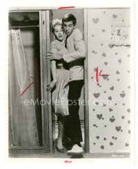 5x809 TALL STORY 8x10 still '60 Anthony Perkins & sexy young Jane Fonda stuck in doorway!
