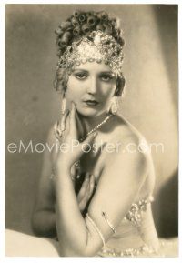5x821 THELMA TODD 6.5x9.25 still '28 close up in sexy elaborate costume from Vamping Venus!