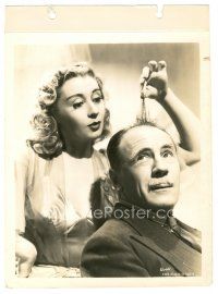 5x838 TOPPER RETURNS 8x11 key book still '41 sexy ghost Joan Blondell styles Roland Young's hair!