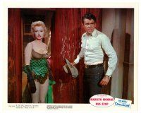 5x010 BUS STOP color 8x10 still '56 sexy Marilyn Monroe in showgirl outfit with Don Murray!