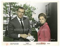 5x018 MARNIE color 8x10 still '64 Sean Connery & Tippi Hedren in Hitchcock's suspenseful mystery