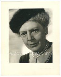 6b032 ETHEL BARRYMORE deluxe 10.75x13.75 still '30s great portrait wearing pearl necklace by Kahle!