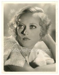 6b073 MARION DAVIES deluxe 10x13 still '30s head & shoulders portrait by Clarence Sinclair Bull!