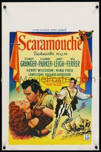 5z210 SCARAMOUCHE Belgian R70s Stewart Granger, Eleanor Parker, Janet Leigh, Mel Ferrer