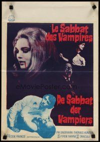 5z271 VAMPIRE HAPPENING Belgian '71 beautiful woman with bizarre taste, adult vampire film!