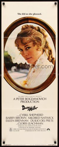 5z500 DAISY MILLER insert '74 Peter Bogdanovich directed, Cybill Shepherd portrait!
