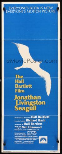 5z566 JONATHAN LIVINGSTON SEAGULL insert '73 great bird image, from Richard Bach's book!