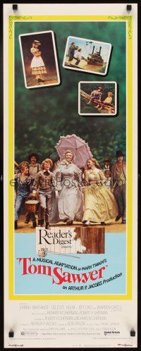 5z767 TOM SAWYER insert '73 Johnny Whitaker & young Jodie Foster in Mark Twain's classic story!