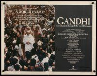 6a356 GANDHI 1/2sh '82 Ben Kingsley as The Mahatma, directed by Richard Attenborough!