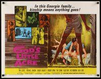 6a367 GOD'S LITTLE ACRE 1/2sh R67 sexy artwork of Aldo Ray & nearly naked women!