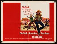 6a390 HIRED HAND 1/2sh '71 Peter Fonda directs & stars, Warren Oates, riding for revenge!