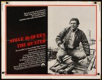 6a398 HUNTER 1/2sh '80 great image of bounty hunter Steve McQueen!