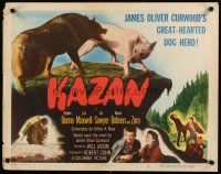6a421 KAZAN 1/2sh '49 James Oliver Curwood's great dog adventure, Zoro in title role!