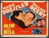 6a454 MIN & BILL 1/2sh R62 cool images of Marie Dressler & Wallace Beery!