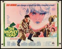 6a457 MONEY TRAP 1/2sh '65 Glenn Ford, Elke Sommer, Rita Hayworth, you never, never get out!