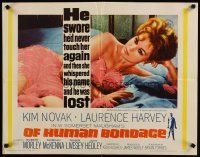 6a483 OF HUMAN BONDAGE 1/2sh '64 super sexy Kim Novak can't help being what she is!