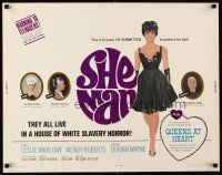 6a552 SHE-MAN 1/2sh '68 cross-dressers living in a house of slavery horror!