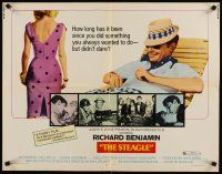 6a582 STEAGLE 1/2sh '71 Richard Benjamin, Chill Wills, Cloris Leachman, craps gambling scene!