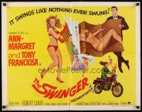 6a593 SWINGER 1/2sh '66 super sexy Ann-Margret swings like nothing ever swung!