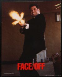 6d929 FACE/OFF 6 color 11x14 stills '97 John Travolta and Nicholas Cage switch faces, John Woo!
