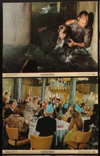 6d959 POSEIDON ADVENTURE 6 color 11x14 stills '72 Gene Hackman, Ernest Borgnine, Carol Lynley!