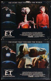 6d258 E.T. THE EXTRA TERRESTRIAL 8 English LCs R85 Drew Barrymore, Steven Spielberg, Alvin art!